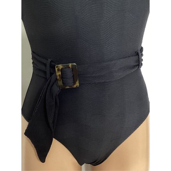 New. SEAFOLLY DD-cup black swimsuit. Retails $168 US size 4/DD - Picture 9 of 15